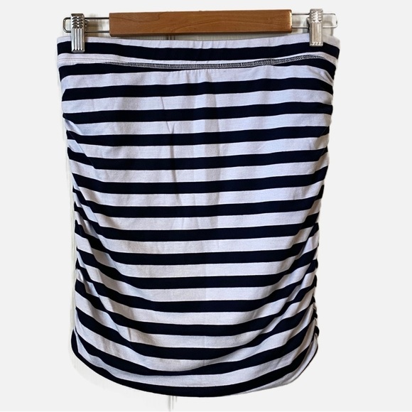 Splendid Black and White Striped Mini Skirt - Picture 4 of 12